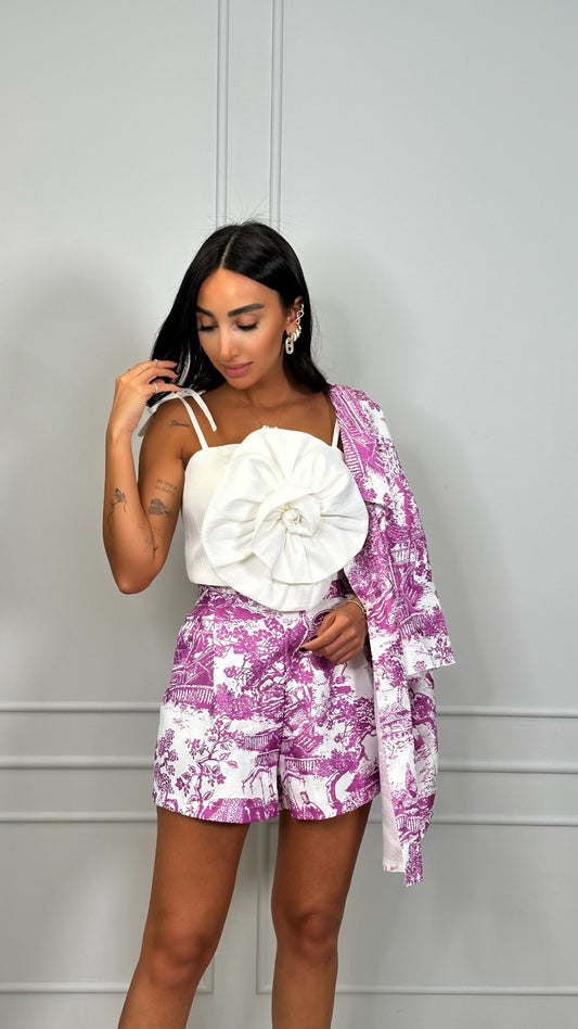 Vivid Elegance Co-Ord Set